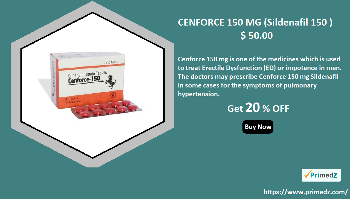 cenforce 150 are best tablet at primedz