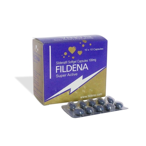 Fildena super active softgel for erectile dysfunction in men