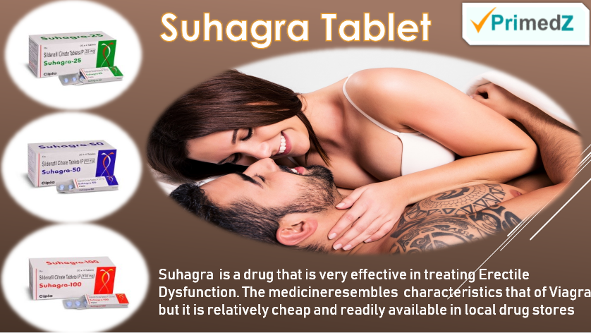 Suhagra (Sildenafil Citrate Tablets) - Primedz