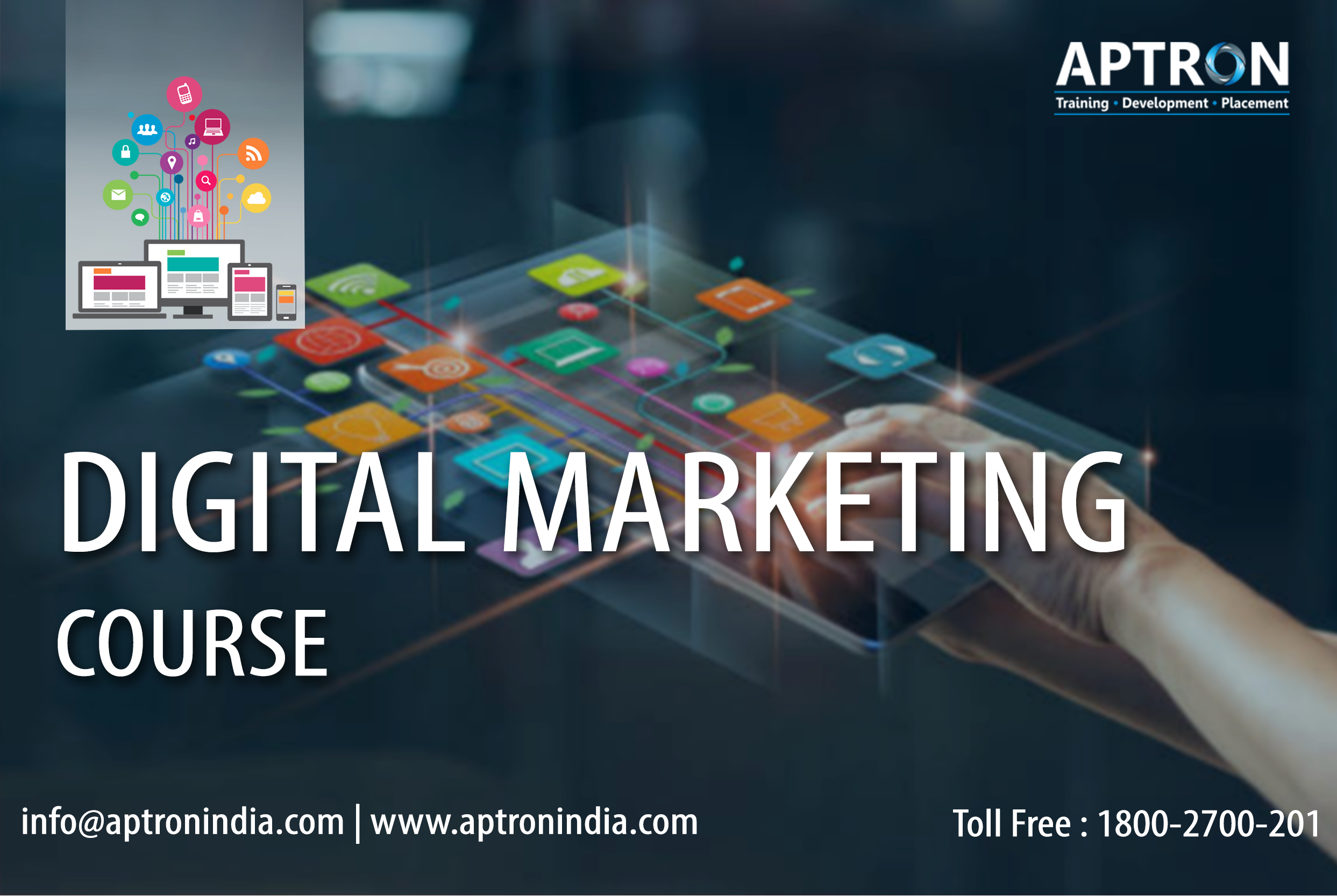 Learn Digital Marketing Course - APTRON Gurgaon