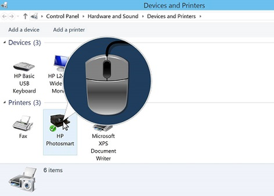 How to check the network and printer connection status in HP printer?