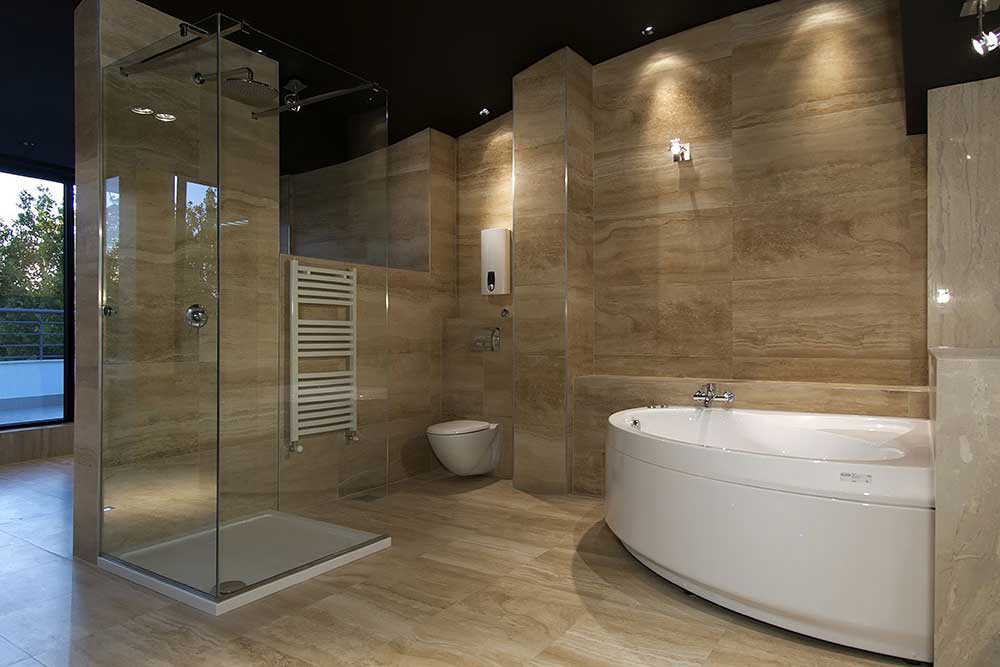 The Benefits of Using Travertine Look Tile in Your Shower