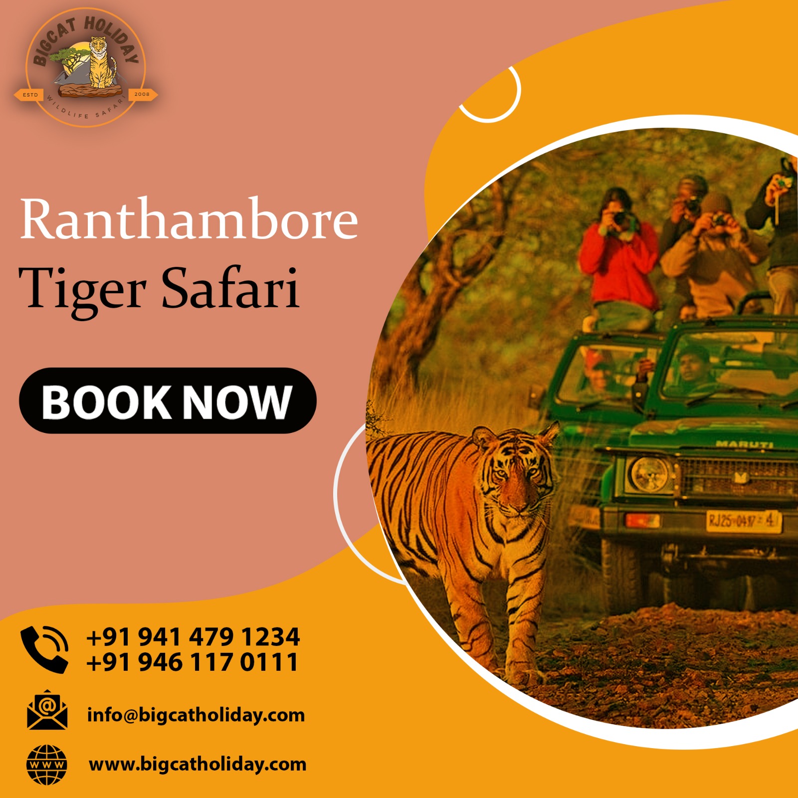 Jeep Safari in Ranthambore: Exploring Nature's Wild Symphony