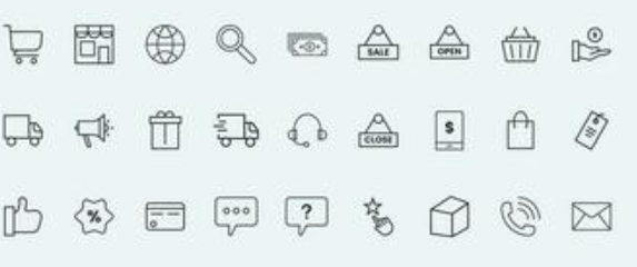 Unlimited creativity, exquisite EPS Icon font