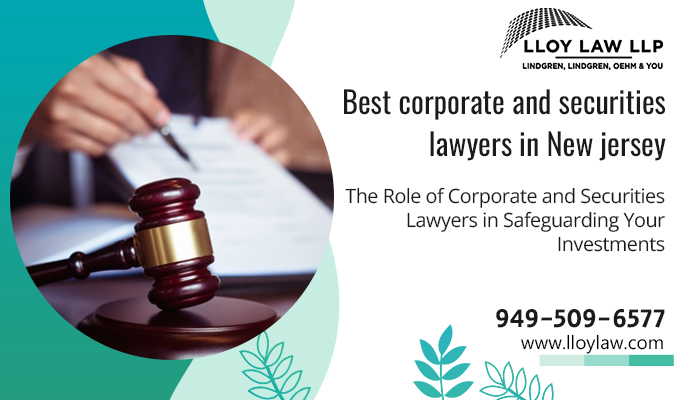 The Role of Corporate and Securities Lawyers in Safeguarding Your Investments