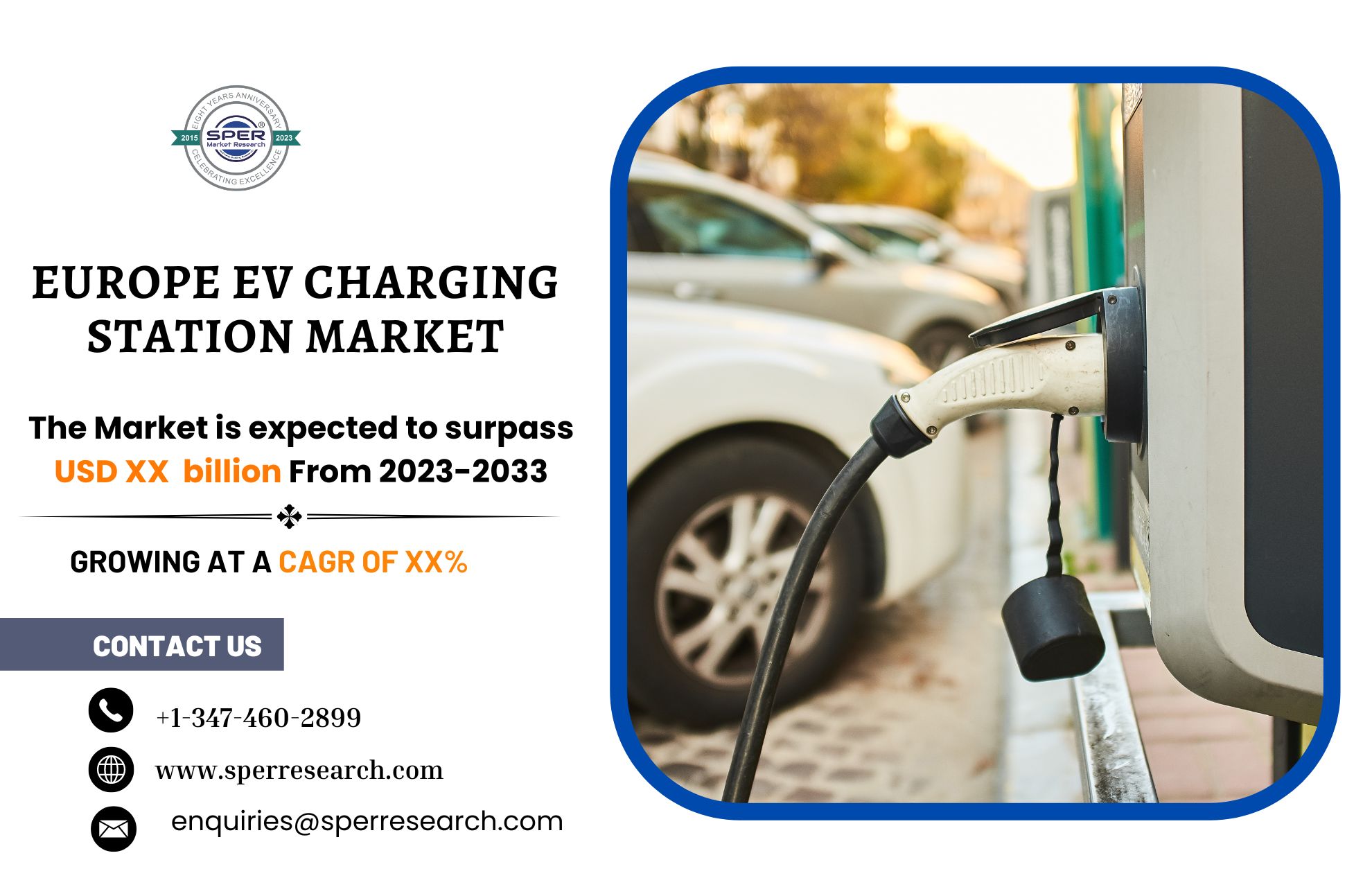 Europe EV Charging Stations Market Demand, Share, Revenue, Upcoming Trends, CAGR Status, Growth Drivers, Key Players, Business Challenges and Future Outlook till 2033: SPER Market Research