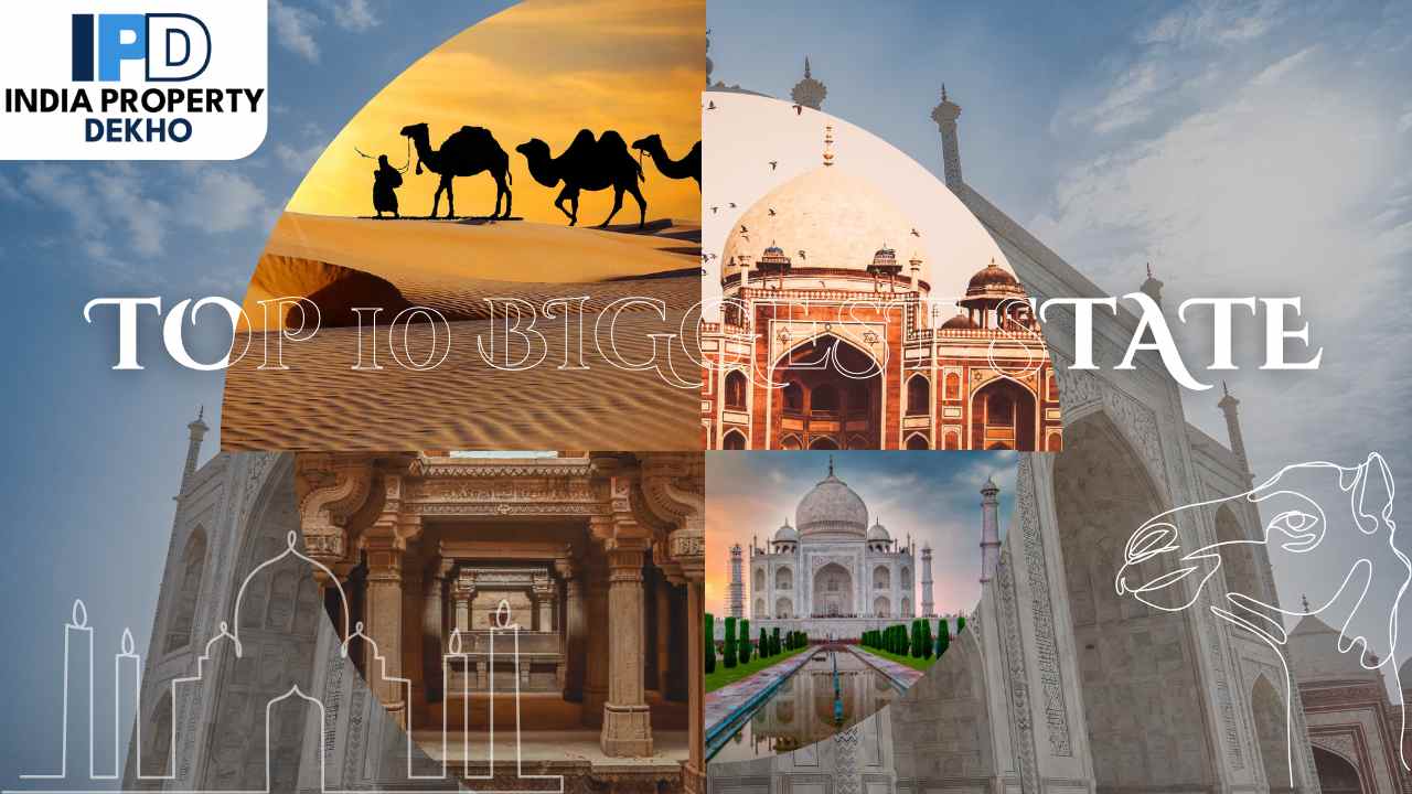 Discovering India’s Top 10 Largest States by Area