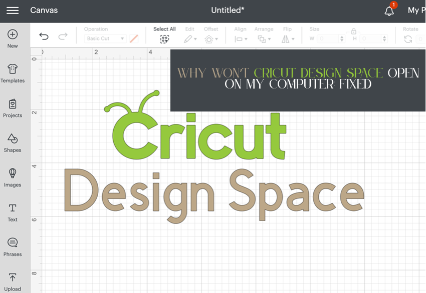 Why Won’t Cricut Design Space Open on My Computer: Fixed