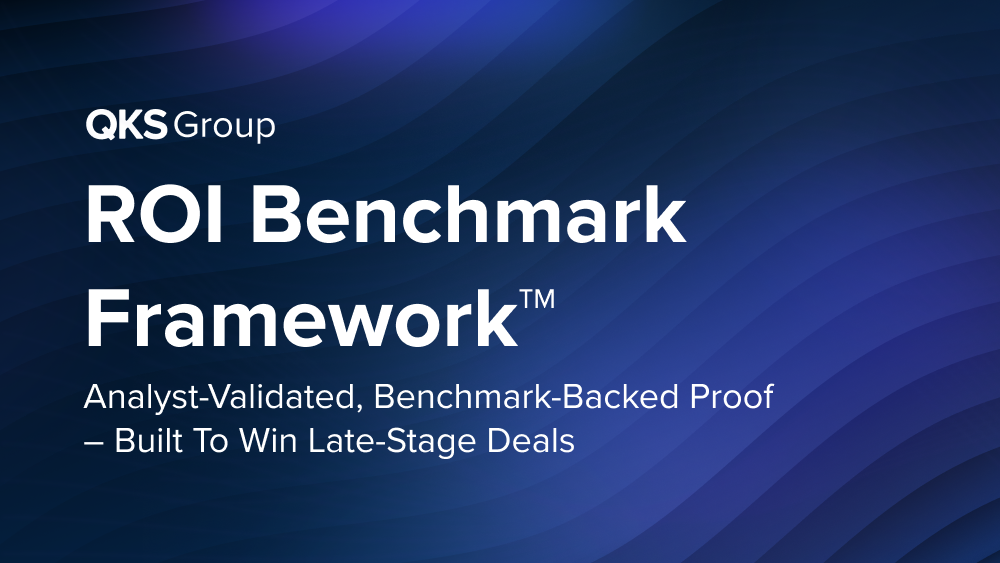 QKS ROI Benchmark Framework™: Redefining ROI Measurement in the Digital Era