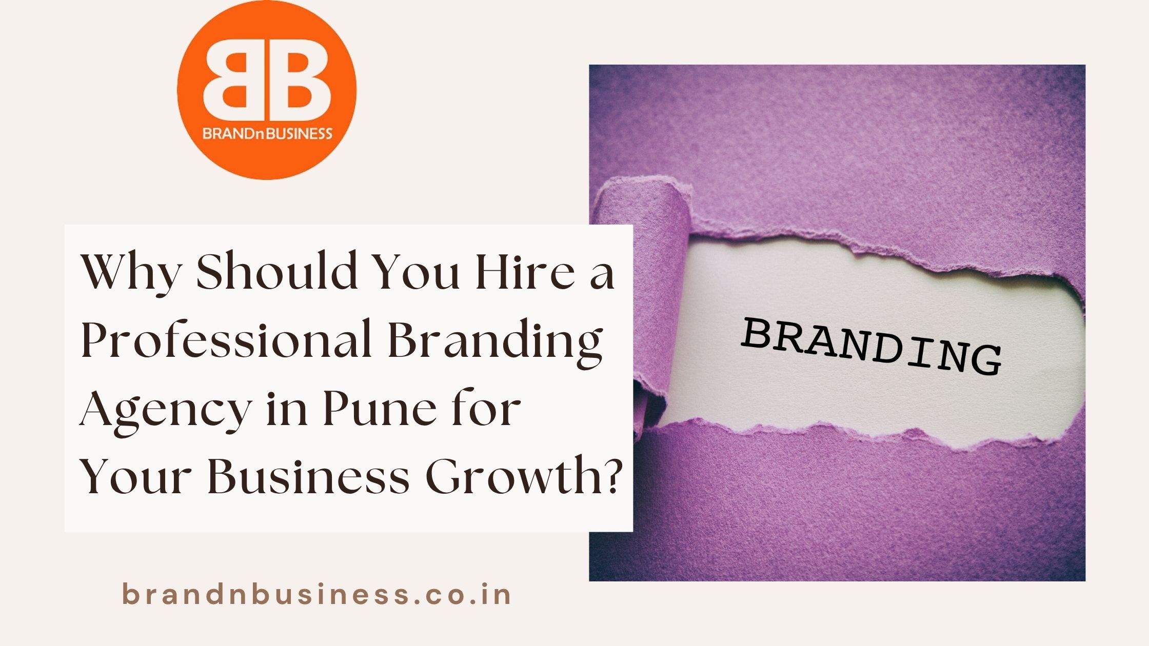 Why Should You Hire a Professional Branding Agency in Pune for Your Business Growth?