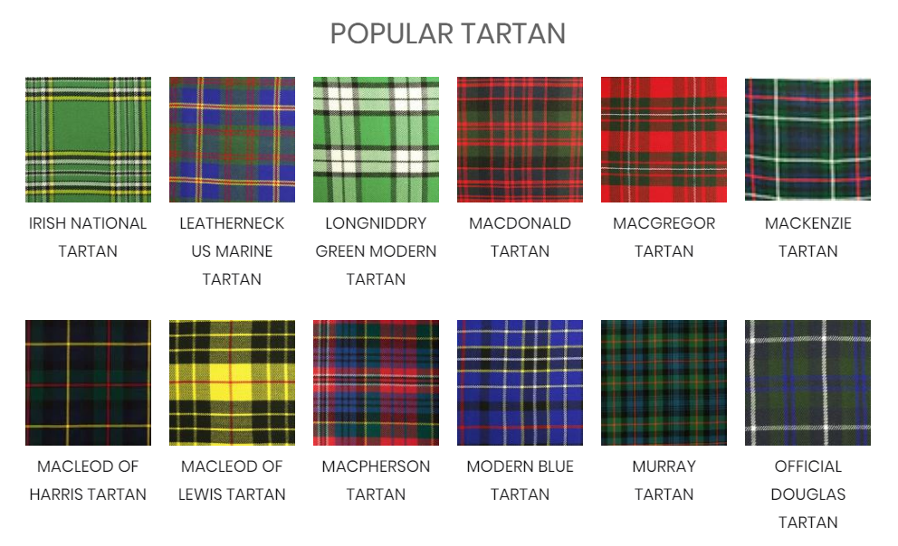 Why Tartan have Different Shades and Pattern?