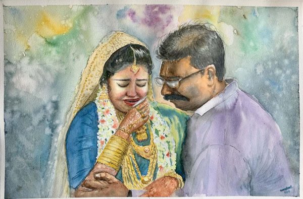 Canvas wall painting