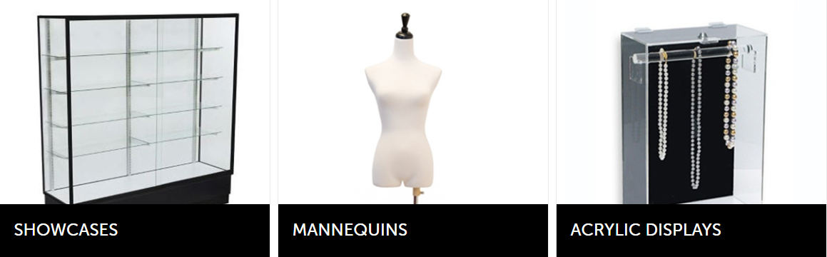 Dallas TX Store Fixtures | Display Cases, Slatwall, Mannequins, & Gondola Shelving