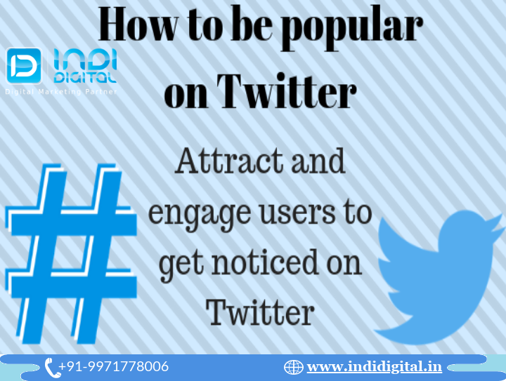 How to get popular on twitter