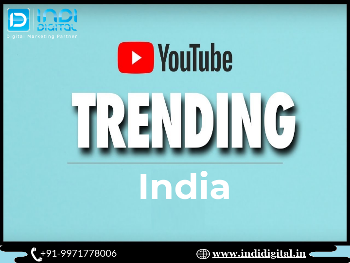 Find the best youtube trending services in India