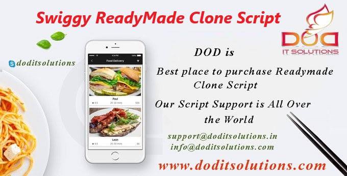 Readymade Swiggy Clone Script - DOD IT Solutions