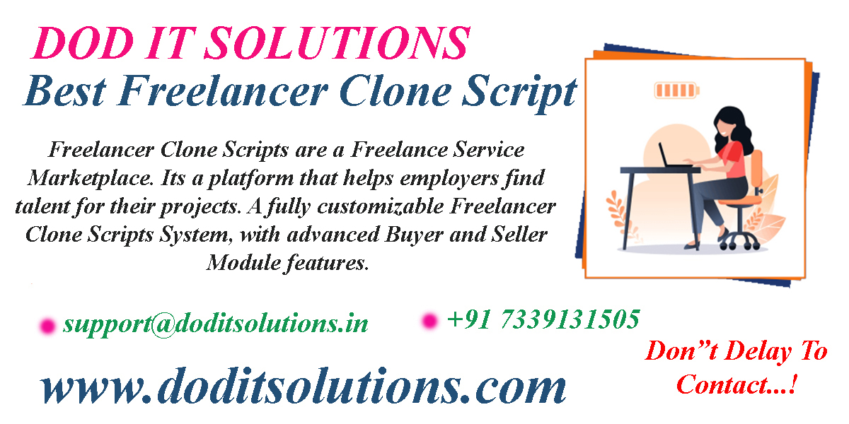 Online Readymade Freelancer Clone System - DOD IT SOLUTIONS