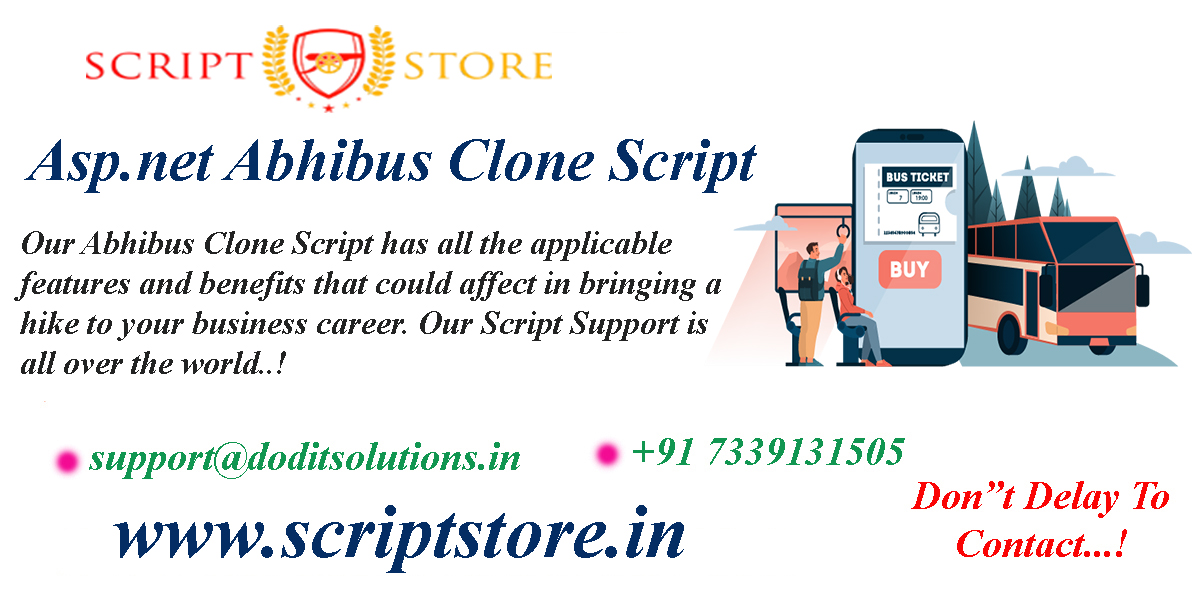 Asp.Net Abhibus Clone Script - SCRIPTSTORE.IN