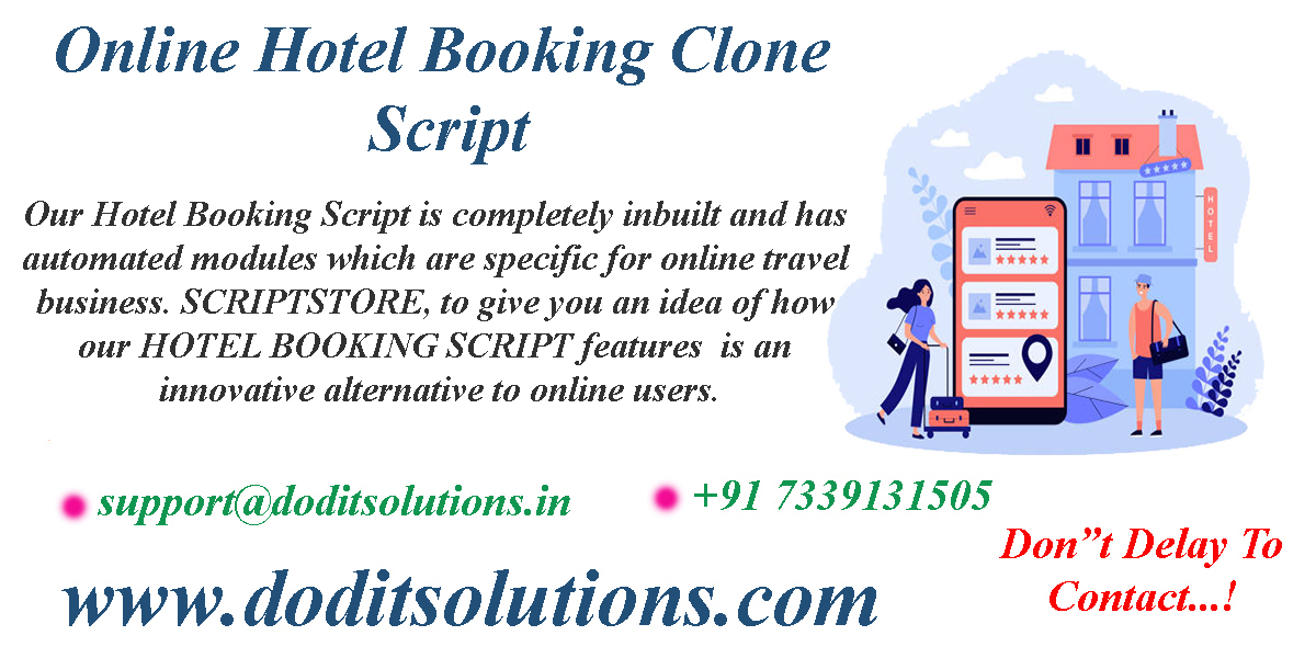Readymade Hotel Booking Script - SCRIPTSTORE.IN