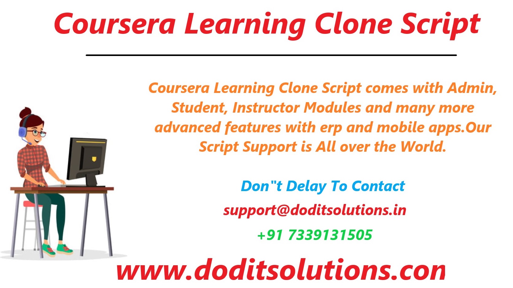 Readymade Best Coursera Learning Clone Script - DOD IT SOLUTIONS