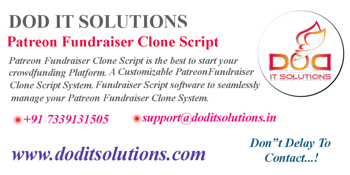 Readymade Best Patreon Fundraiser Clone Script