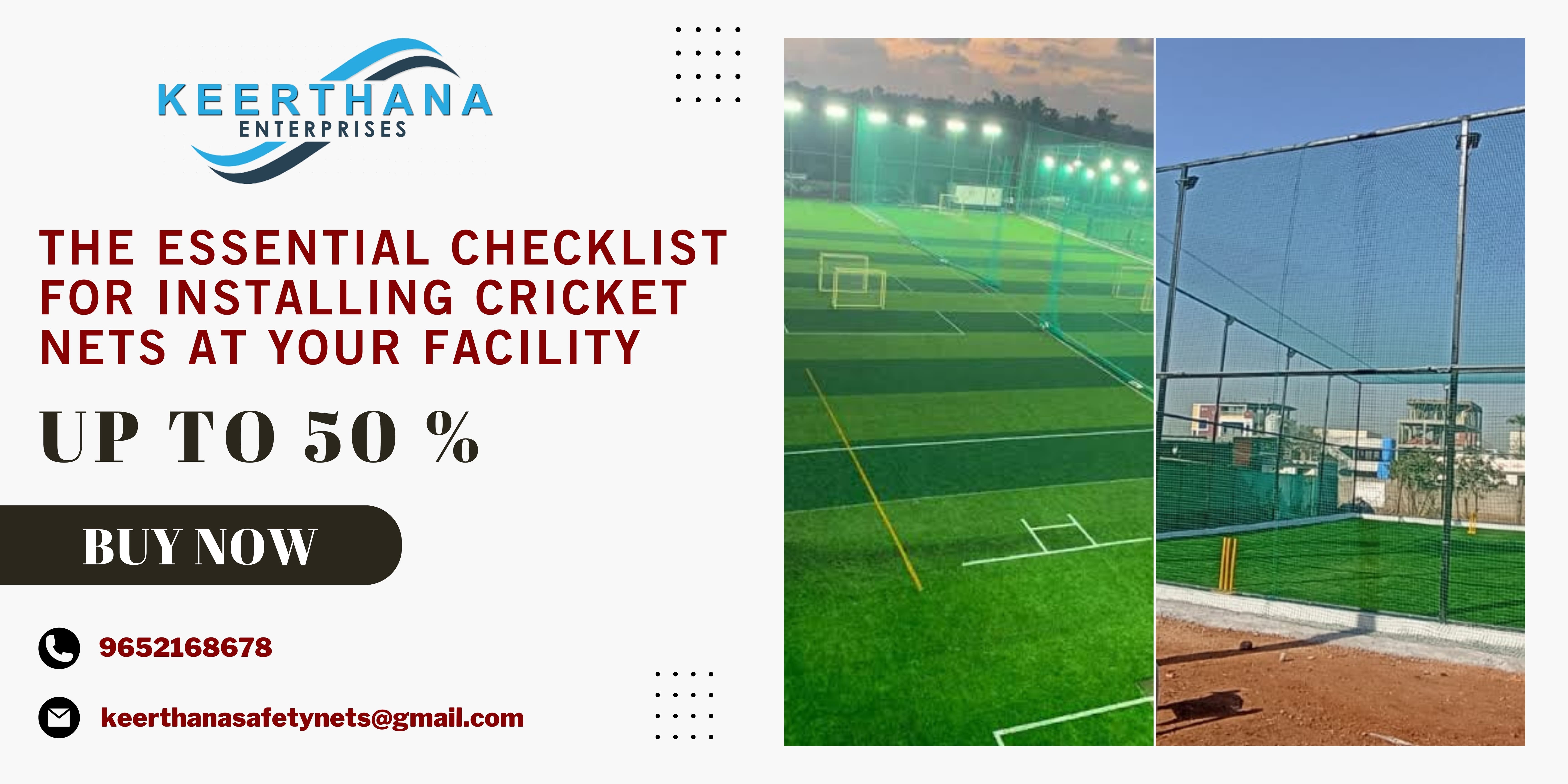 The Essential Checklist for Installing Cricket Nets at Your Facility