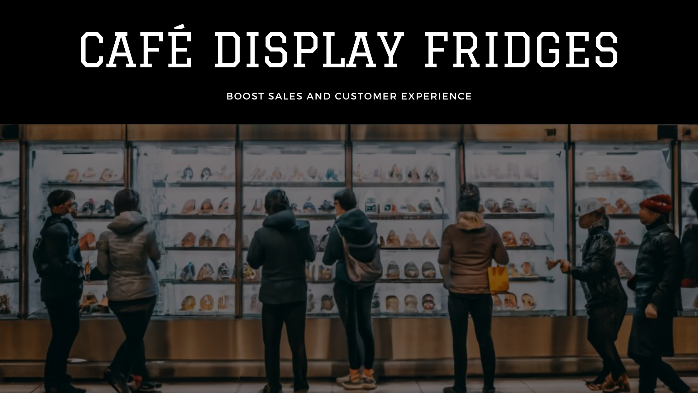 How Café Display Fridges Boost Sales and Customer Experience
