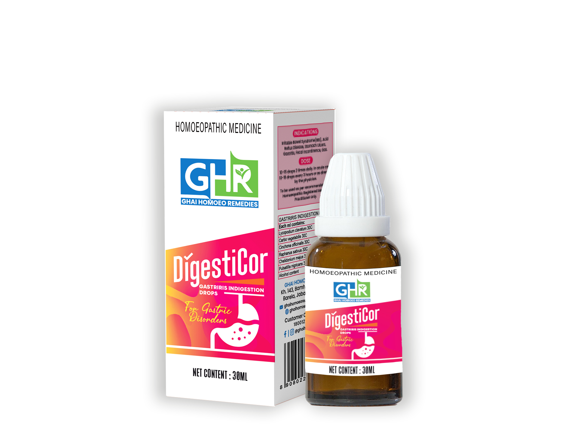 "Digesticor Drops: Nature's Solution for Digestive Woes"