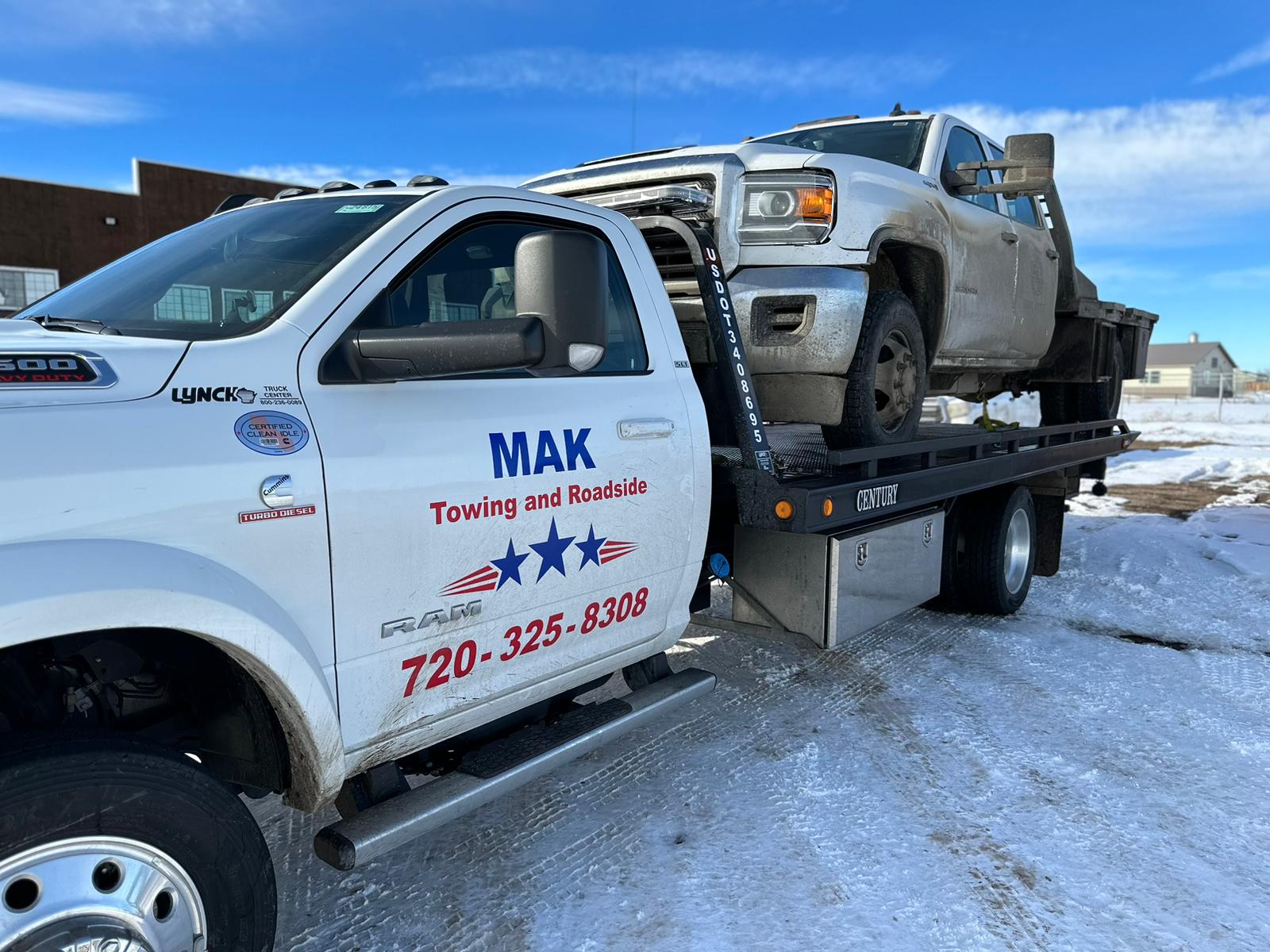 Towing Services Near Aurora, CO: MAK Towing and Roadside Assistance