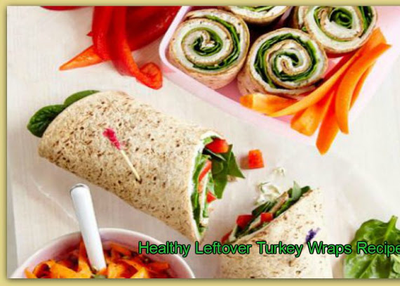 Make Healthy Delicious Vegan Leftover Turkey Wraps in Home