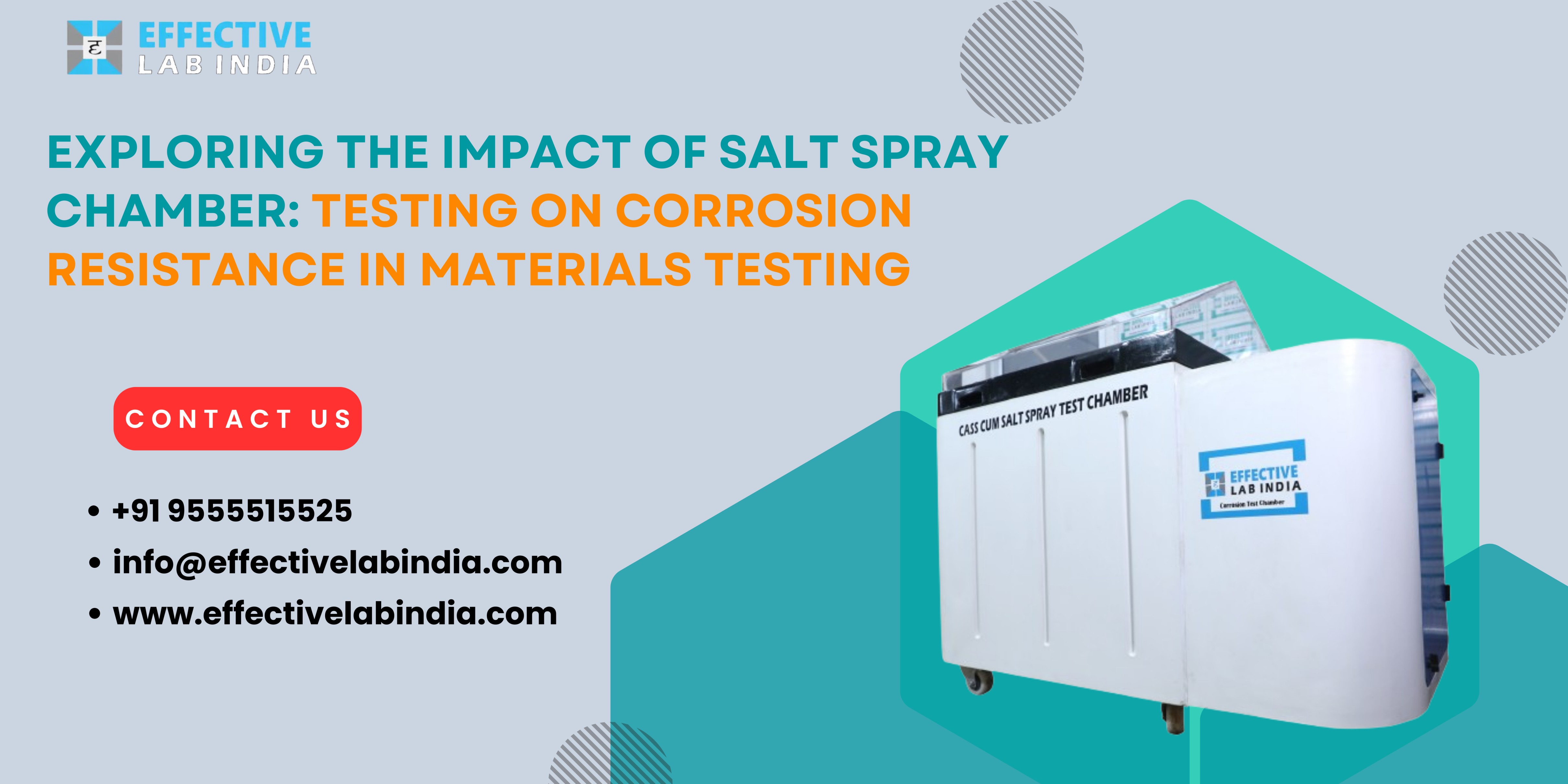 Exploring the Impact of Salt Spray Chamber Testing on Corrosion Resistance in Materials Testing