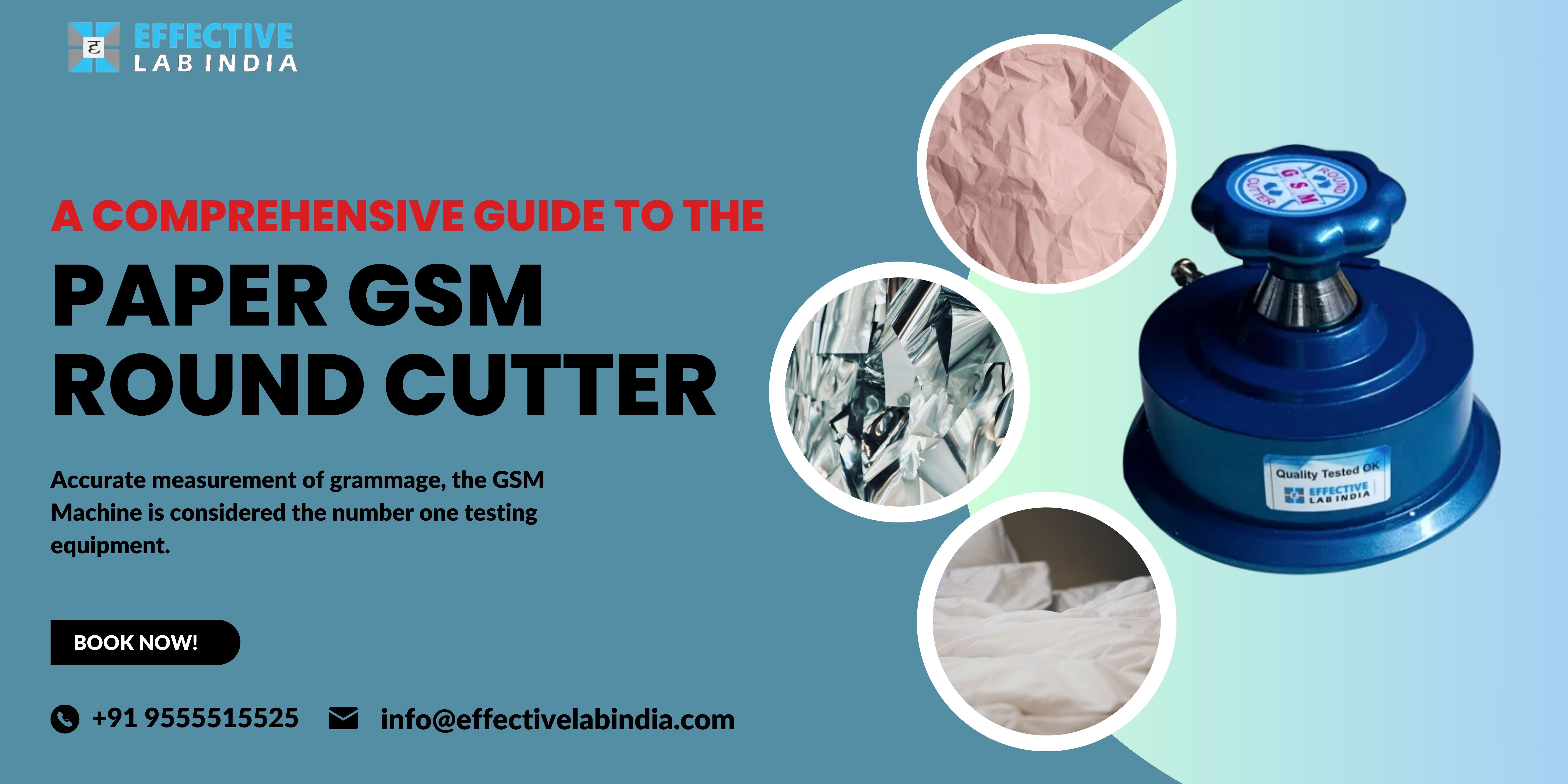 A Comprehensive Guide to the Paper GSM Round Cutter