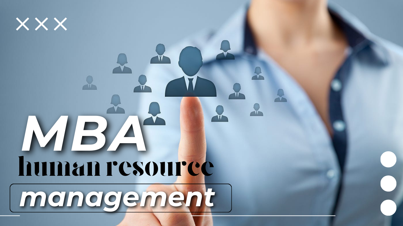 MBA in human resource management in India