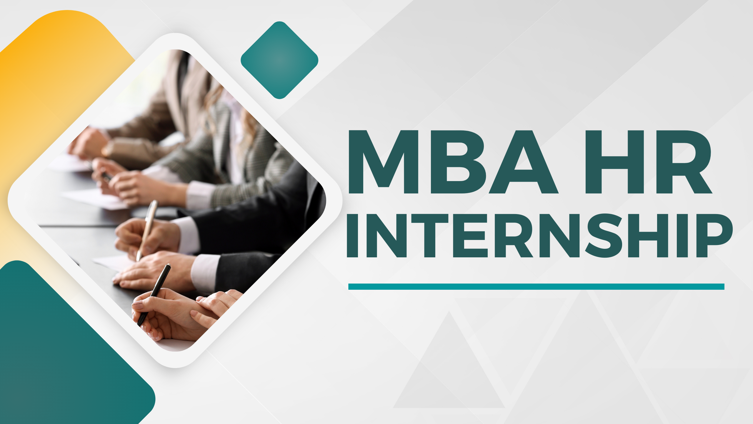 MBA HR internship in Bangalore