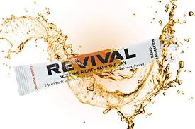 REVIVAL Orange 12 Pack - Seen on BBC's "THE APPRENTICE" - Rapid Rehydration, Packed with Vitamins, Minerals & Electrolytes