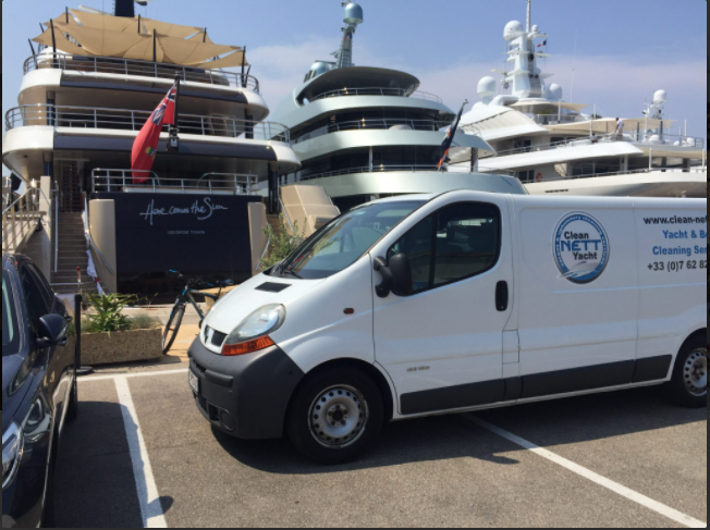 Yacht Exterior Cleaning Monaco ville, Nice, Cannes, Antibes, Saint Tropez, Beaulieu sur Mer, Sait Jean Cap Ferrat, Villefranche Sur Met, Mer