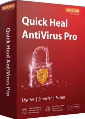 Quick Heal Antivirus Pro 2 PC 1 Year Key