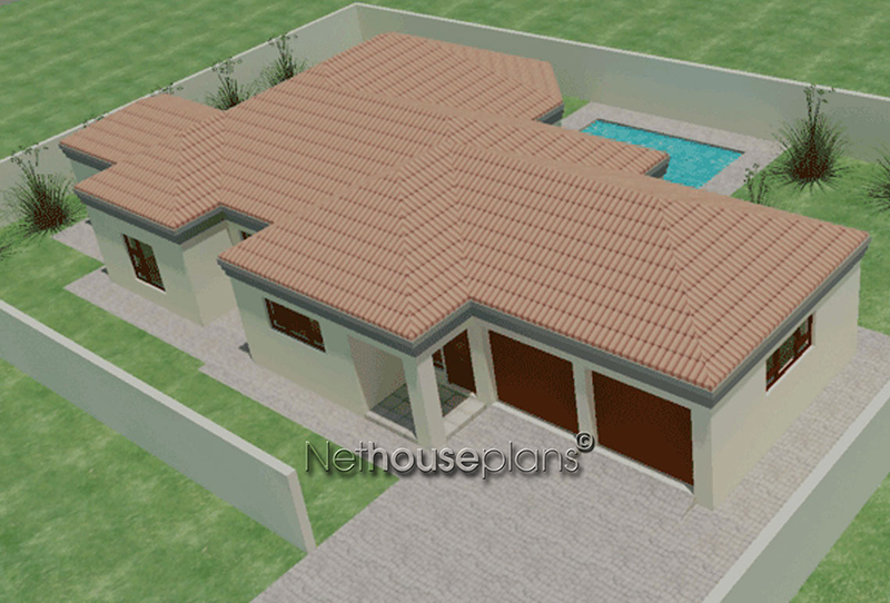 3 Bedroom House Plan | Architecture Design | Online Store by NethouseplansNethouseplans