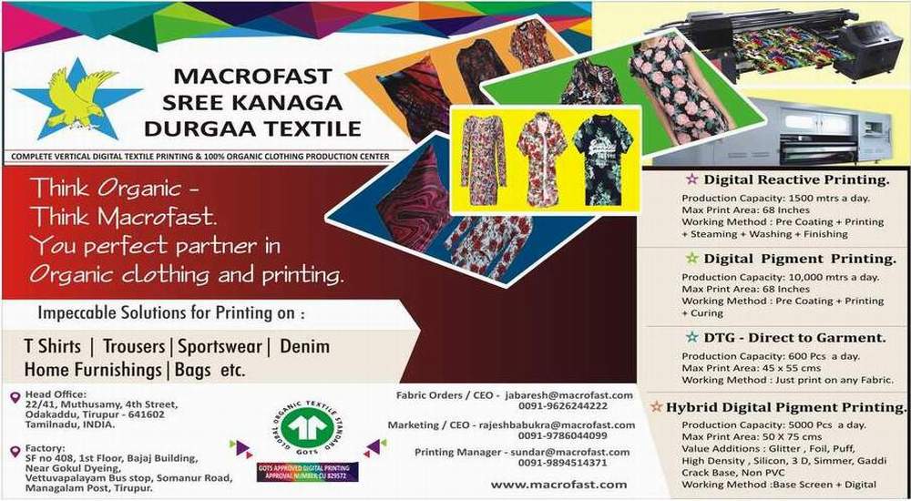 Organic Clothing | Organic Digital Fabric Print | Organic Fabrics