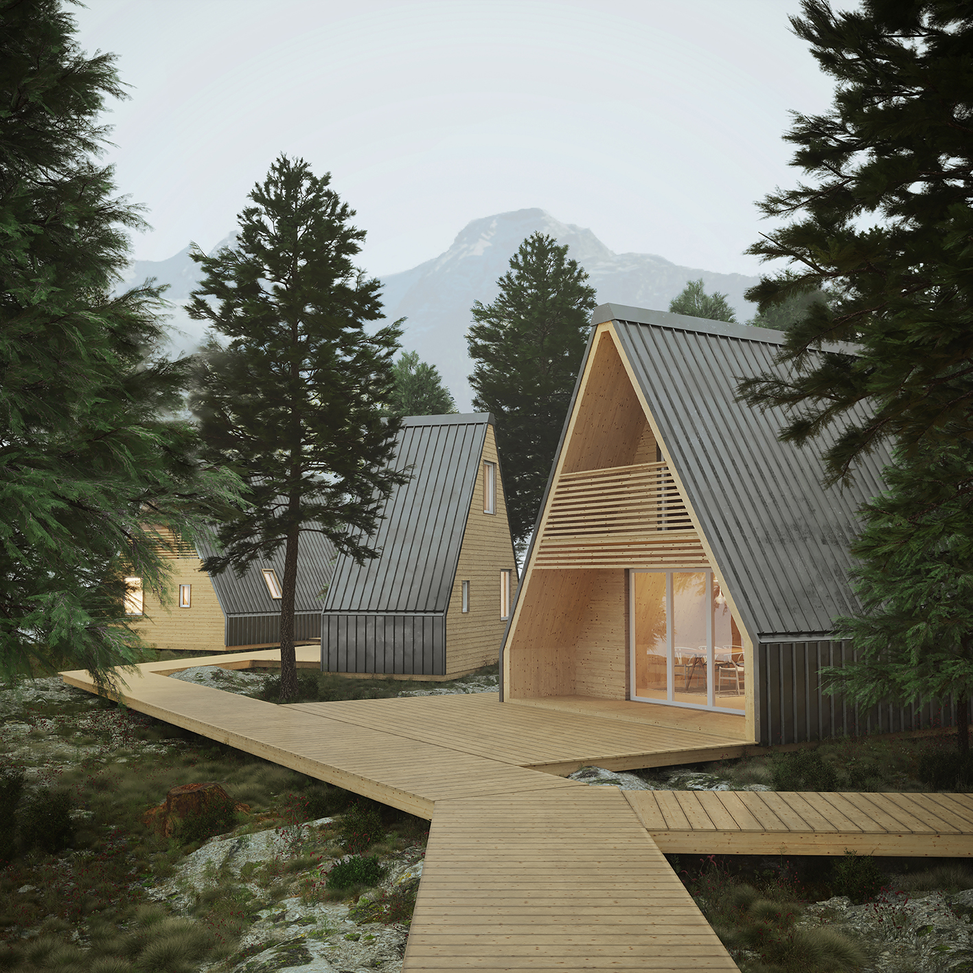 Produttori case prefabbricate in legno | A-FOLD