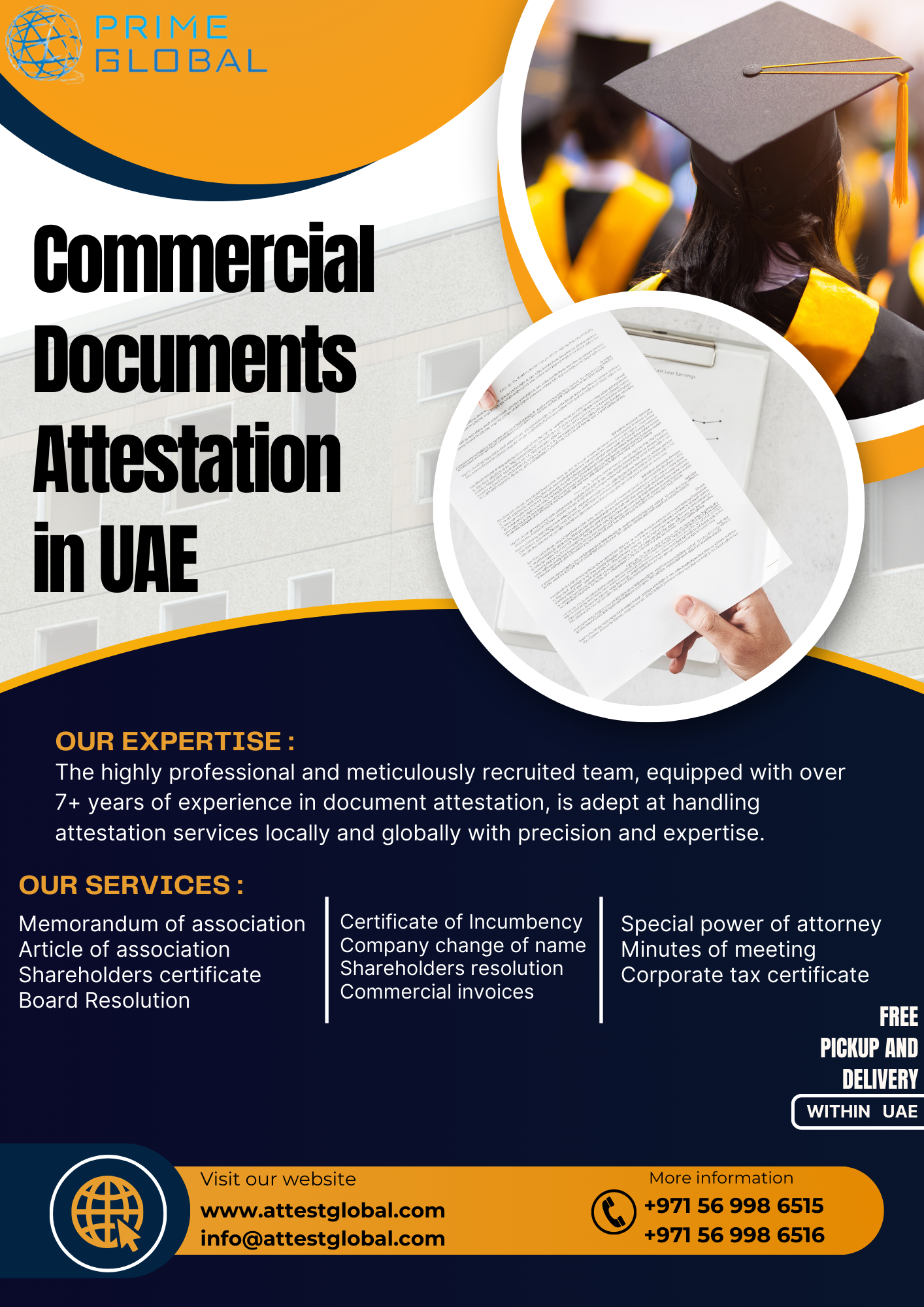 Global Recognition Awaits: Commercial Documents Attestation in the UAE