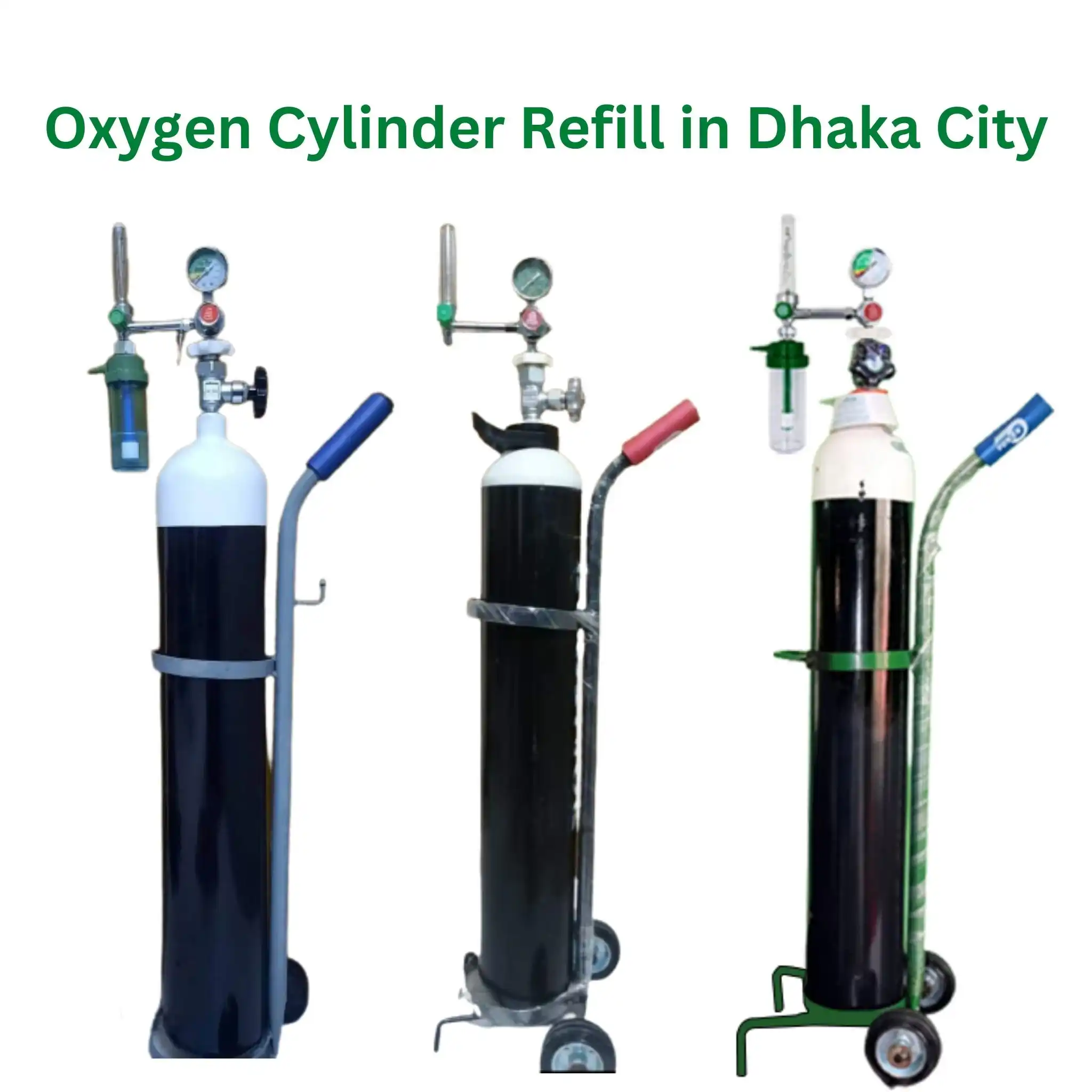 Oxygen Cylinder Refill Home Service in Dhaka City