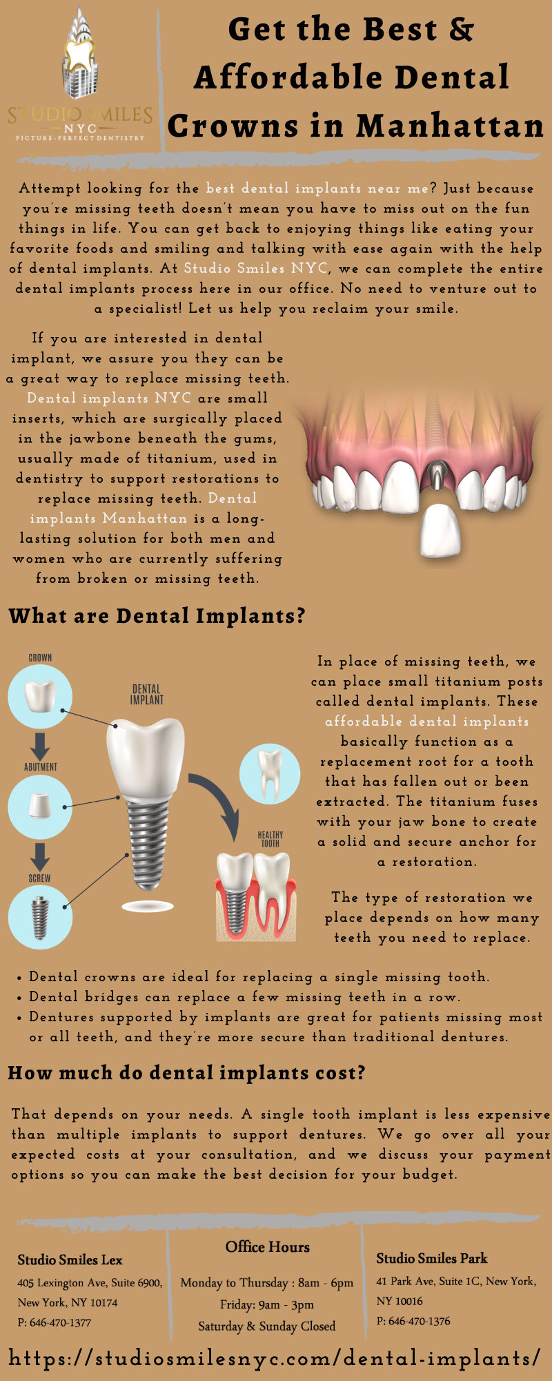 Get the Best & Affordable Dental Crowns in Manhattan