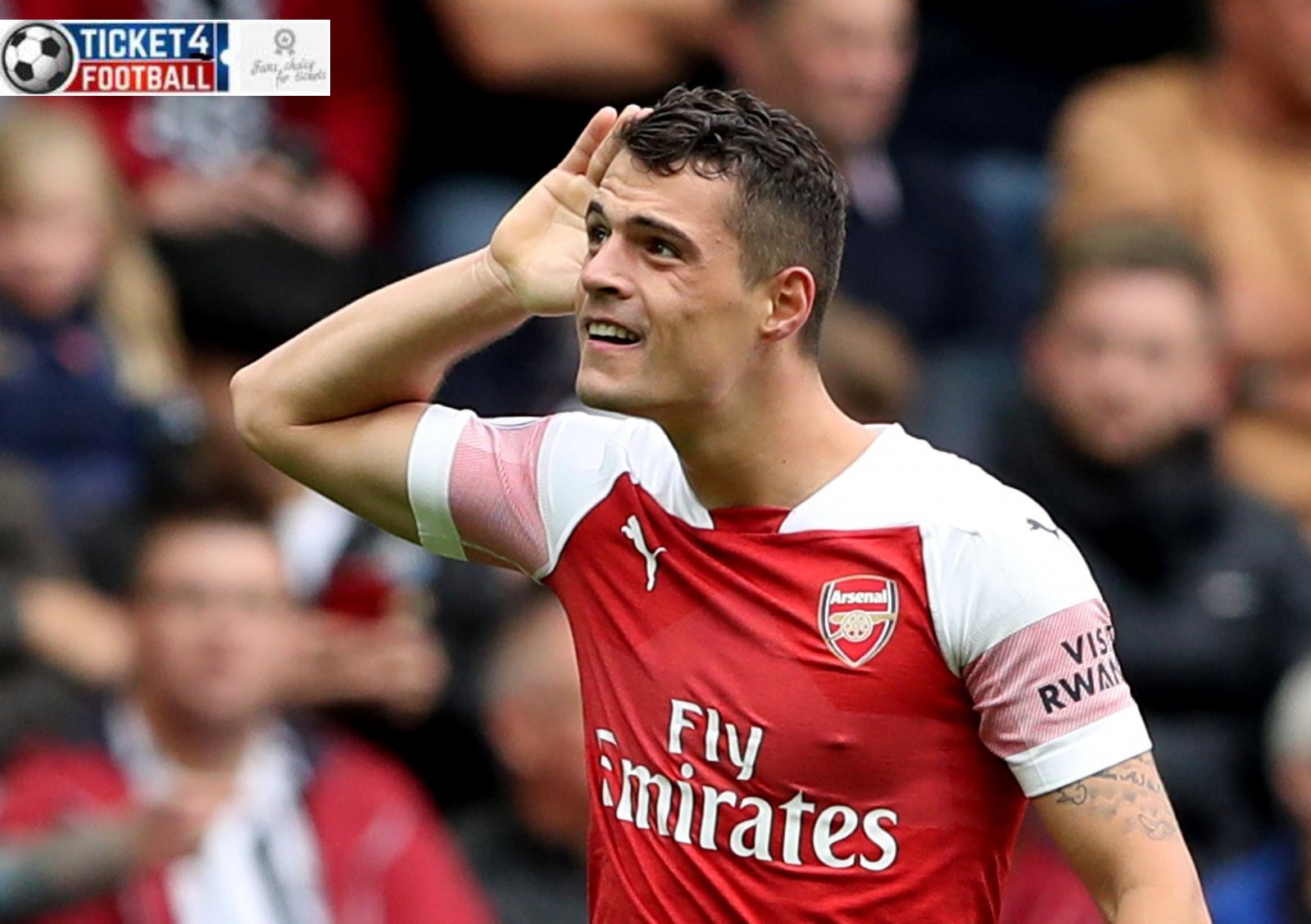 Premier League: Granit Xhaka issues the first statement after an outburst at Arsenal fans