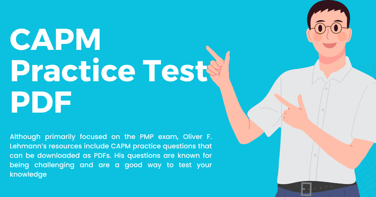 CAPM Practice Test PDF Exam Preparation Guide