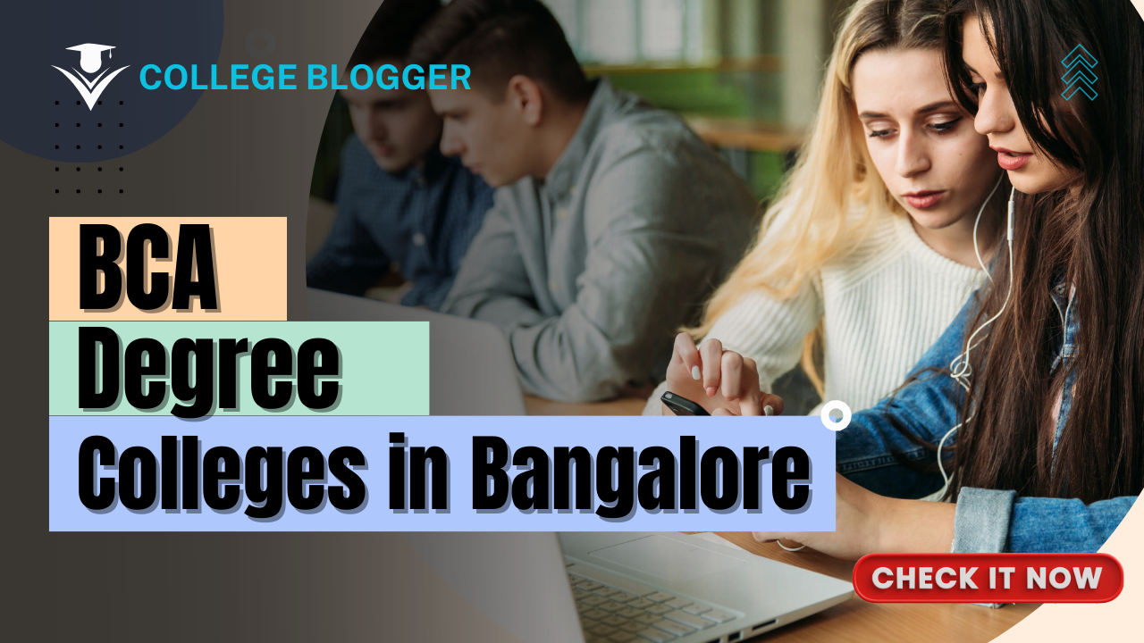 BCA degree colleges in Bangalore