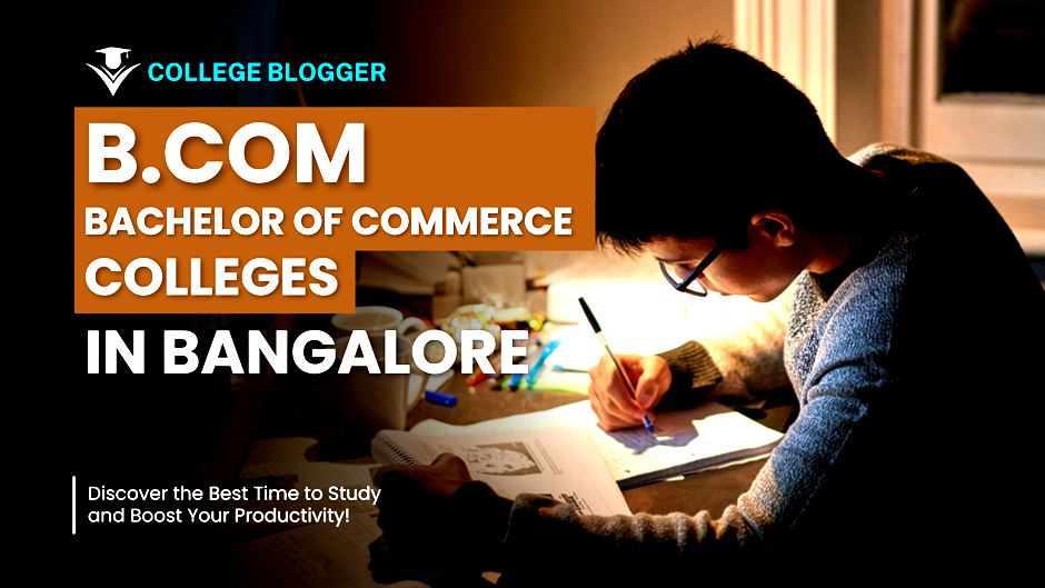 Best B.Com Colleges in Bangalore