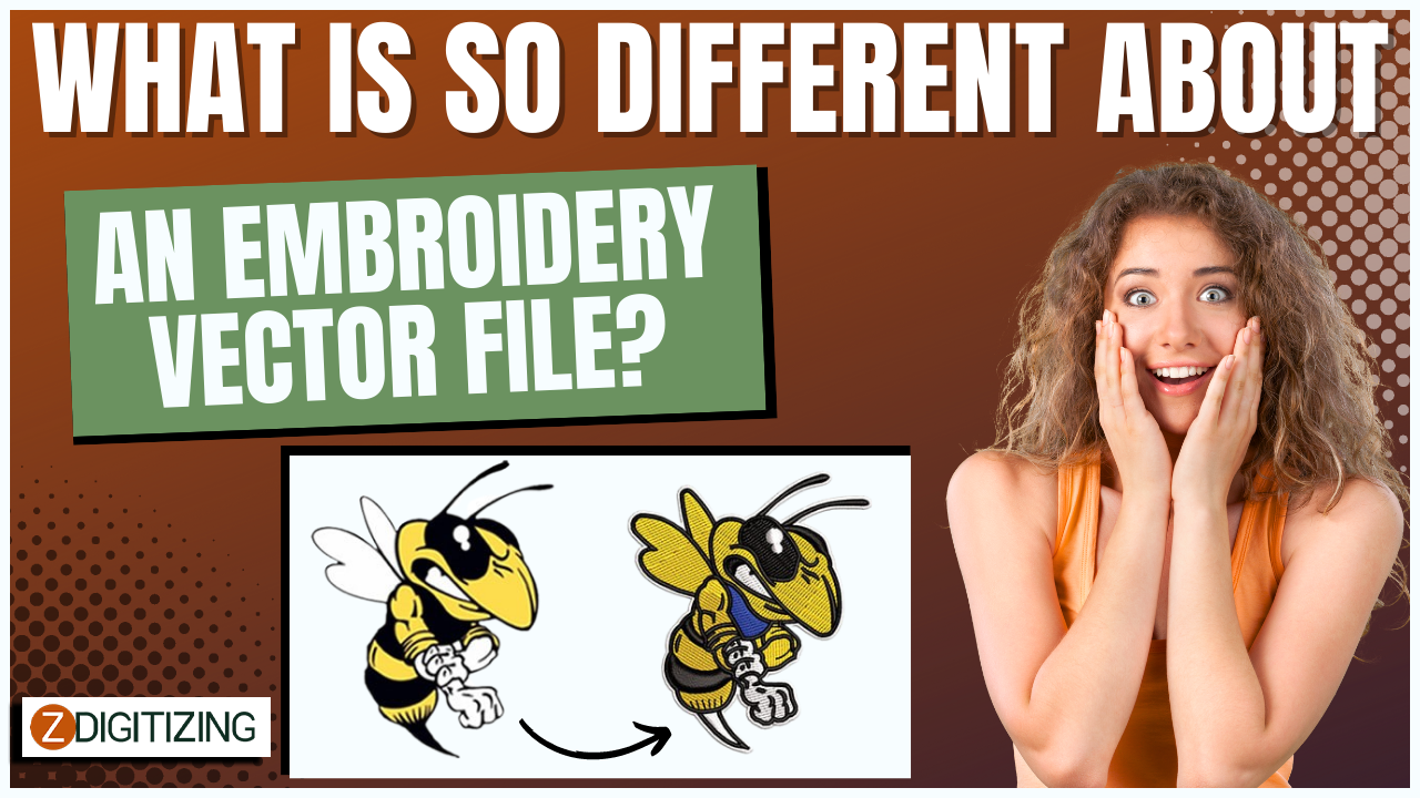 What Is So Different About an Embroidery Vector File?