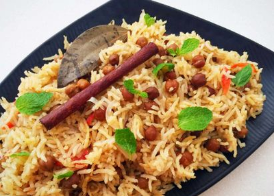 The Best method to Make Pot Rice Chana Pulao in Home