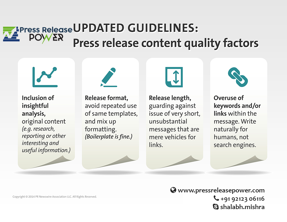 Press Release to Distribution Services